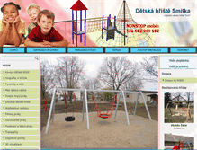 Tablet Screenshot of detskahriste-dhs.cz